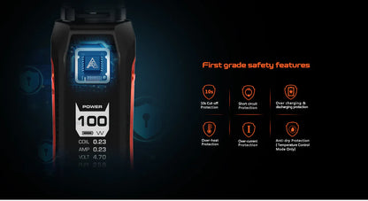 GeekVape Aegis Solo Vape Kit | Includes FREE 18650 | bearsvapes.co.uk