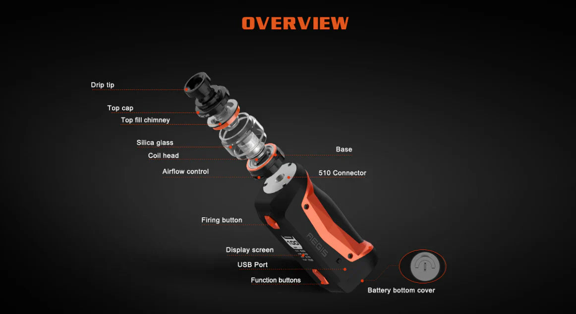 GeekVape Aegis Solo Vape Kit | Includes FREE 18650 | bearsvapes.co.uk