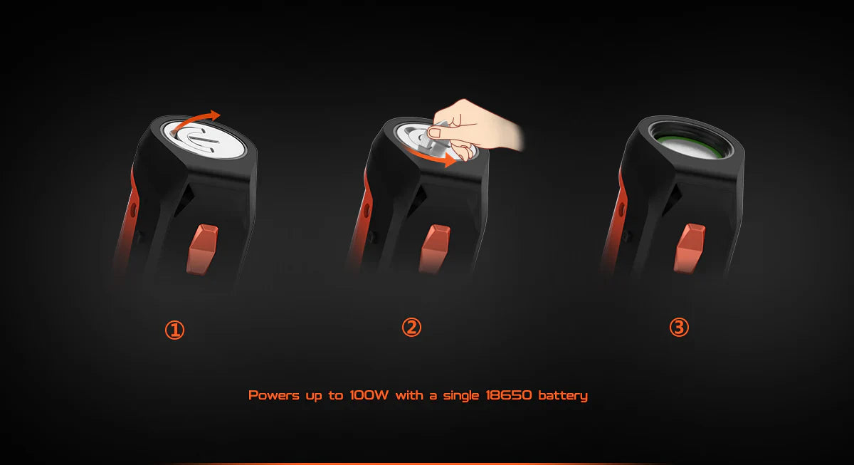 GeekVape Aegis Solo Vape Kit | Includes FREE 18650 | bearsvapes.co.uk