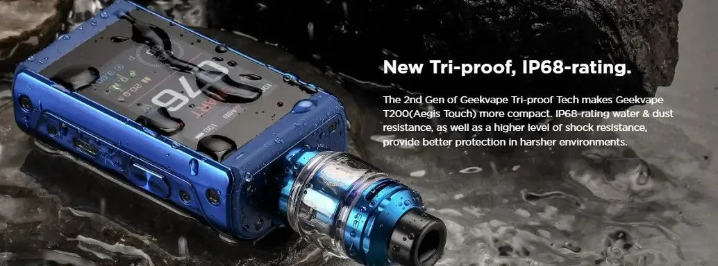 GeekVape T200 Vape Kit | Inc 2 Free 18650 Batteries | bearsvapes.co.uk