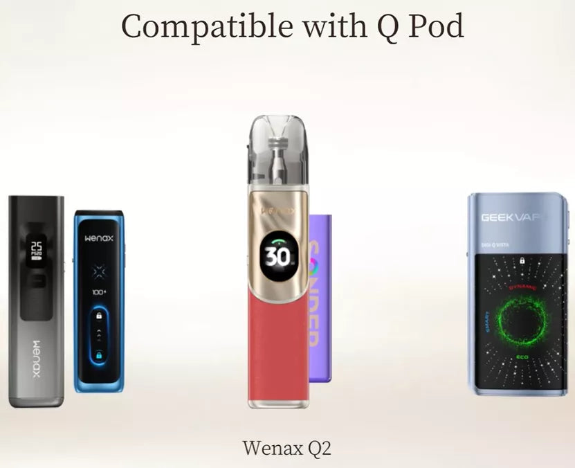 Geekvape Wenax Q2 Pod Vape Kit 1250 mAh Starter Kit | bearsvapes.co.uk - Bear's Vapes Geekvape Wenax Q2 Pod Vape Kit 1250 mAh Starter Kit | bearsvapes.co.uk - Bear's Vapes