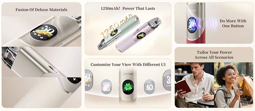 Geekvape Wenax Q2 Pod Vape Kit 1250 mAh Starter Kit | bearsvapes.co.uk