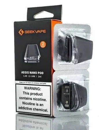 Geekvape Aegis Nano Replacement Pods 2pk | bearsvapes.co.uk