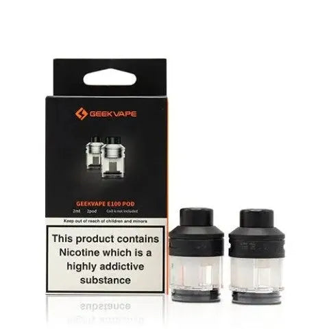 Geekvape E100 Pod 2 Pack NOW ONLY £5.95 | bearsvapes.co.uk