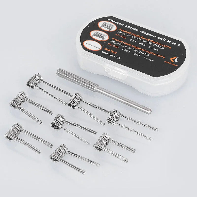 Geekvape Framed Staple Clapton Coil 2 in 1 Set | bearsvapes.co.uk