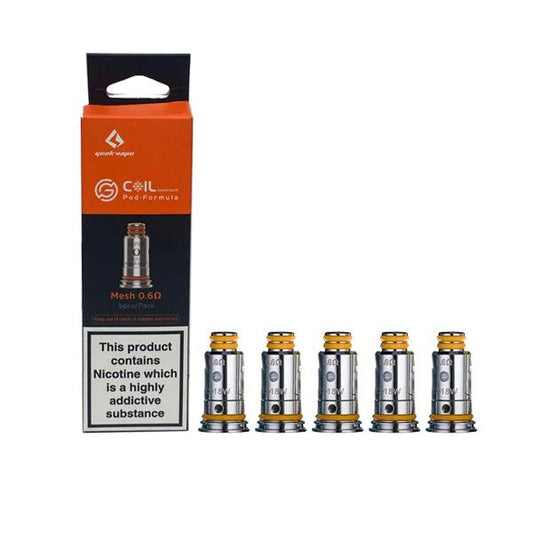 GeekVape G Series Replacement Coils 5 Pack | bearsvapes.co.uk