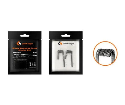Geekvape Staple Staggered Fused Clapton Coils 2 Pk | bearsvapes.co.uk