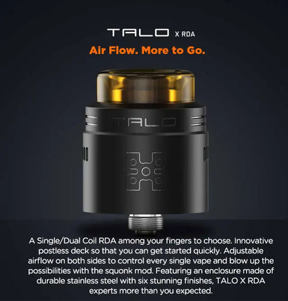 Geekvape Talo X RDA | 24mm Single/ Dual Coil BF RDA | bearsvapes.co.uk