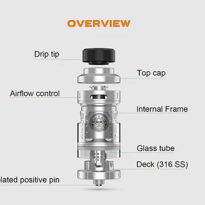 Geekvape Zeus RTA - Single Coil RTA | bearsvapes.co.uk