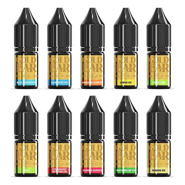 Gold Bar Nic Salt e-liquid | £2.95 or 4 for £8.85 | bearsvapes.co.uk