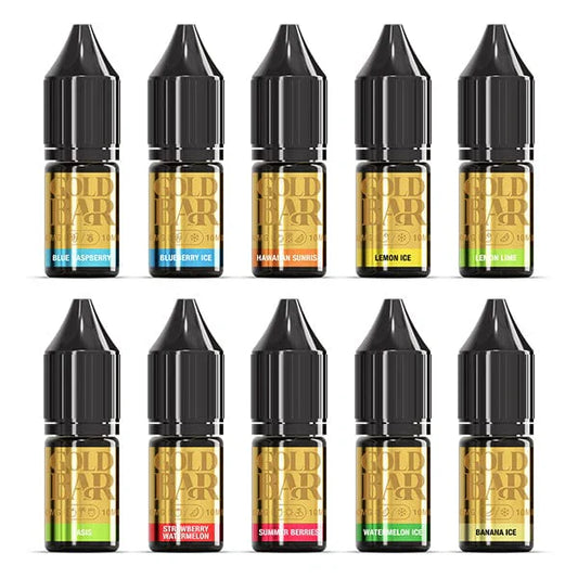 Gold Bar Nic Salt e-liquid | £2.95 or 4 for £8.85 | bearsvapes.co.uk