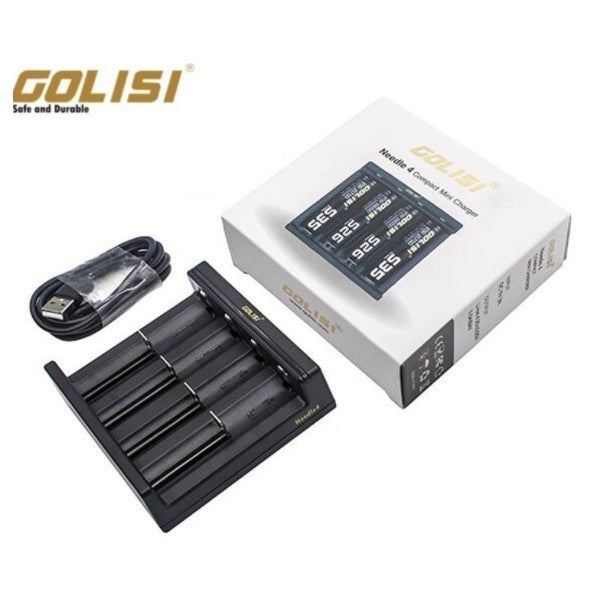 Golisi Needle 4 Smart USB Battery Charger  | bearsvapes.co.uk