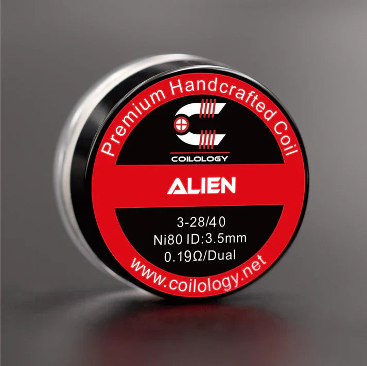 Handmade Coilology Alien Coils | 10 Pack 16 Types | bearsvapes.co.uk