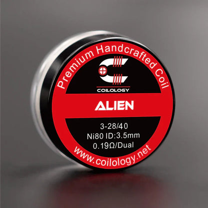 Handmade Coilology Alien Coils | 10 Pack 16 Types | bearsvapes.co.uk