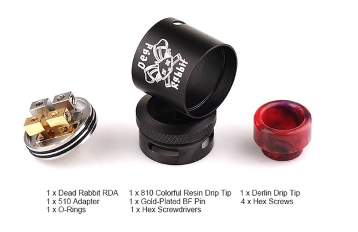 Hellvape Dead Rabbit RDA Heathen Collaboration | bearsvapes.co.uk