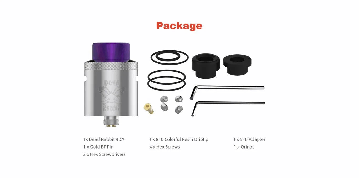 Hellvape Dead Rabbit RDA Heathen Collaboration | bearsvapes.co.uk