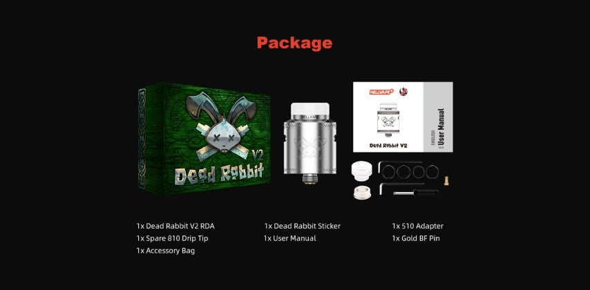 Hellvape Dead Rabbit V2 RDA | NOW ONLY £19.95 | bearsvapes.co.uk