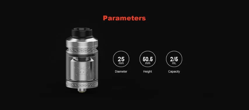 Hellvape Dead Rabbit V2 RTA | Dual Coil 25mm RTA  | bearsvapes.co.uk