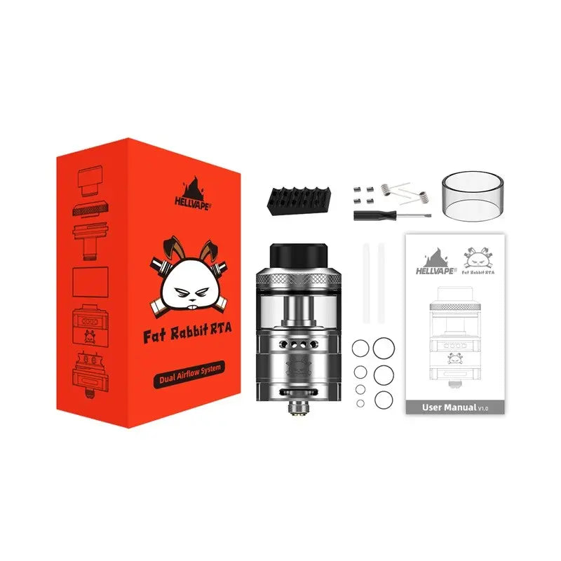 Hellvape Fat Rabbit RTA | Dual Coil 28mm RTA  | bearsvapes.co.uk