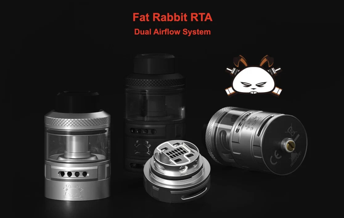 Hellvape Fat Rabbit RTA | Dual Coil 28mm RTA  | bearsvapes.co.uk