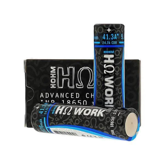 Hohm Tech WORK² 18650 2547mAh 24.7A Rechargeable Battery