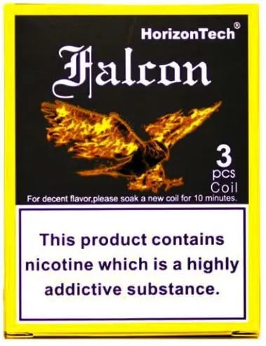 Horizontech Falcon Replacement Coils 3 Pack £6.95 | bearsvapes.co.uk