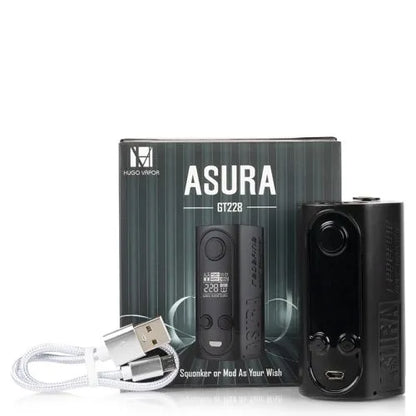 Hugo Vapor Asura | 2-in-1 TC TCR Mod & Squonk |  | bearsvapes.co.uk