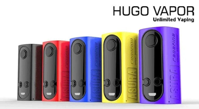 Hugo Vapor Asura | 2-in-1 TC TCR Mod & Squonk |  | bearsvapes.co.uk