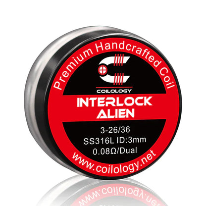 Coilology Interlock Alien Handcrafted Coils 10 Pack | bearsvapes.co.uk
