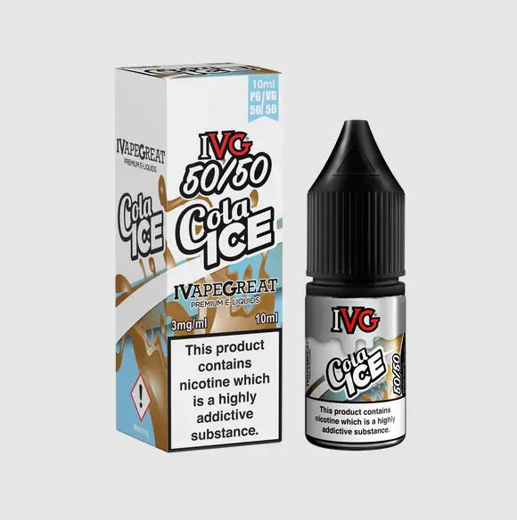 IVG Cola Ice 50-50 e-liquid 4 for 3 OFFER | bearsvapes.co.uk