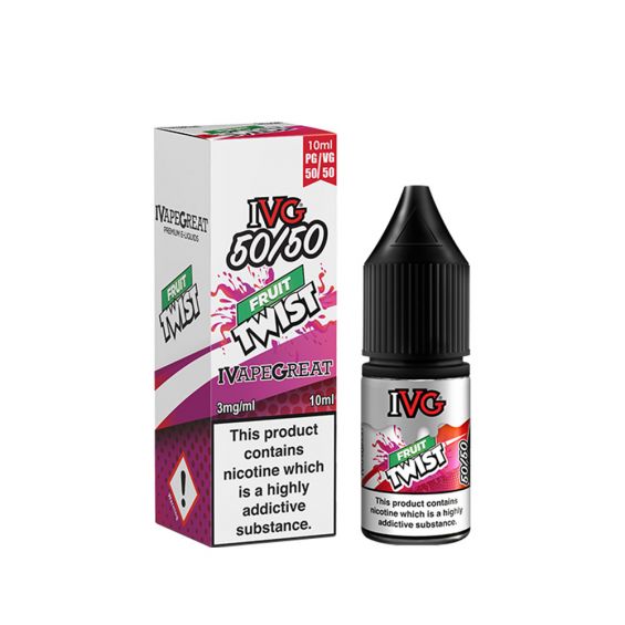 IVG Fruit Twist 50-50 e-liquid 4 for 3 OFFER | bearsvapes.co.uk