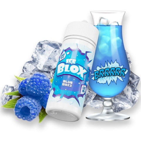 Ice Blox Blue Razz Shortfill 100ml NOW ONLY £6.95 | bearsvapes.co.uk