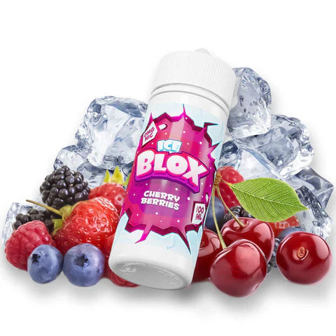 Ice Blox Cherry Berries Shortfill 100ml 5 For 4  | bearsvapes.co.uk