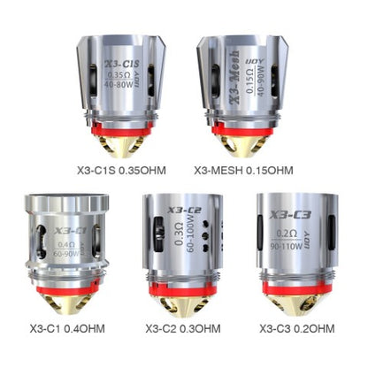 Ijoy Captain X3 Replacement Coils 3pk | bearsvapes.co.uk