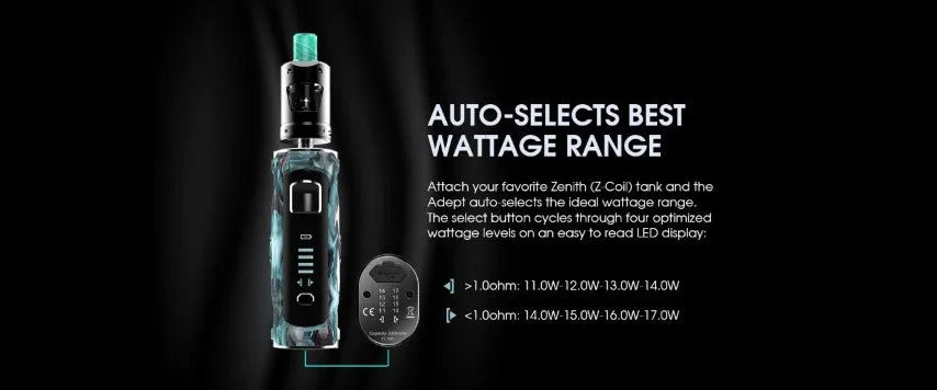 Innokin Adept Zlide Vape Kit | Incl MTL Zlide Tank | bearsvapes.co.uk