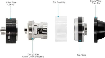 Innokin Axiom M21 Tank | 2ml Sub-ohm Vape Tank | bearsvapes.co.uk