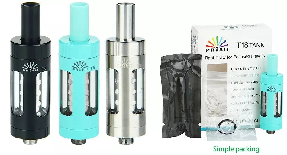 Innokin Endura T18 Prism Tank | 50% OFF ONLY £6.45 | bearsvapes.co.uk