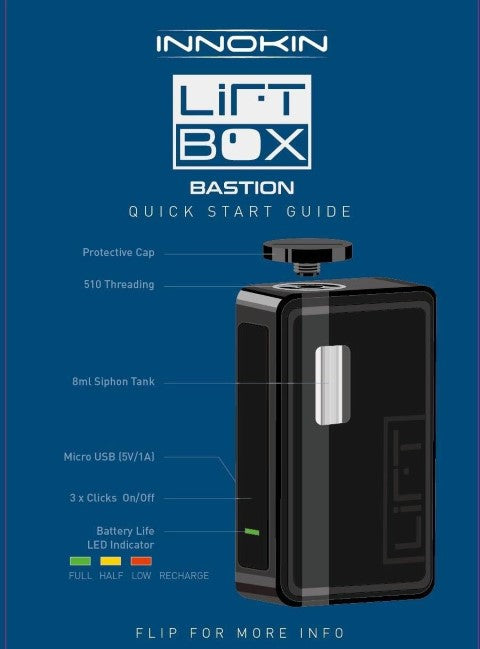 Innokin Liftbox Bastion Squonk Mod | ONLY £14.95 | bearsvapes.co.uk