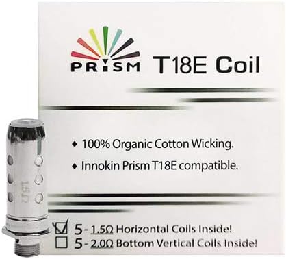 Innokin Prism T18E Replacement Vape Coils NOW £5.95 | bearsvapes.co.uk