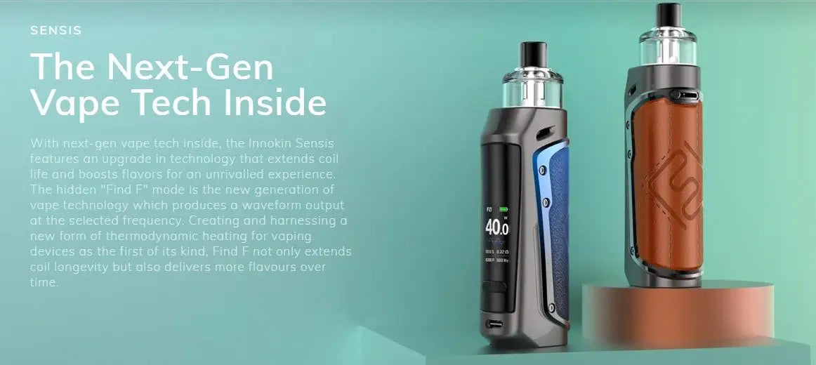 Innokin Sensis Pod Kit | 3000 mAh 40 Watt Vape Kit | bearsvapes.co.uk