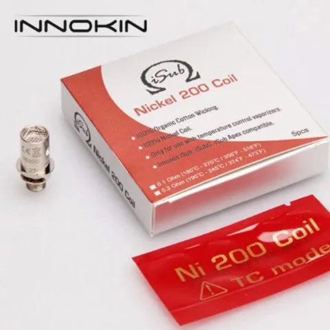 Innokin iSub Replacement Coils | 5pk FROM £4.95 | bearsvapes.co.uk