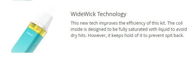 Joyetech WideWick Pod Vape Kit | NOW ONLY £7.95 | bearsvapes.co.uk