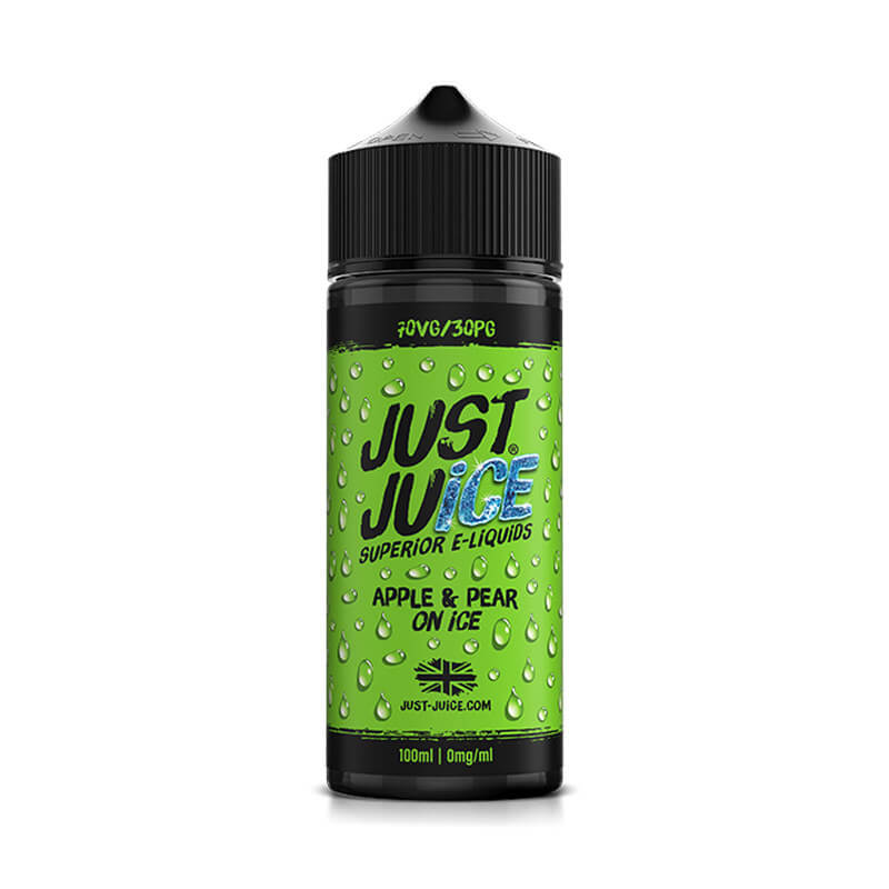Just Juice Apple and Pear on Ice Shortfill 100ml | bearsvapes.co.uk