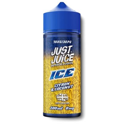Just Juice Citron Coconut On Ice Shortfill 100ml | bearsvapes.co.uk