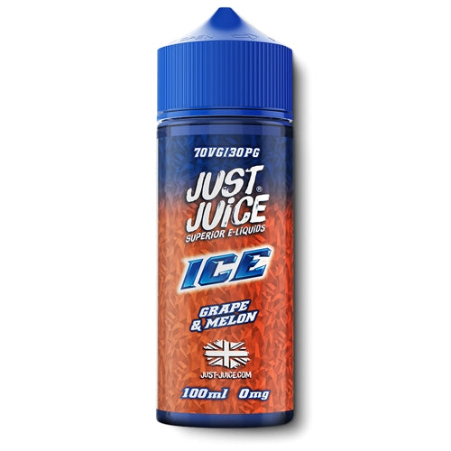 Just Juice Grape and Melon On Ice Shortfill 100ml | bearsvapes.co.uk