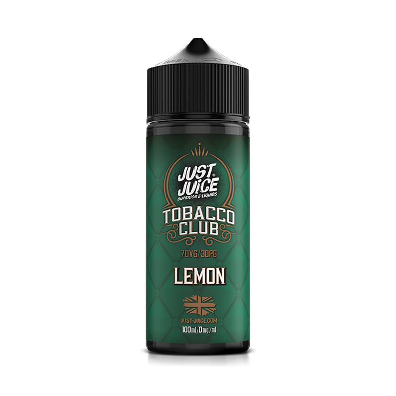 Just Juice Lemon Tobacco Shortfill 100ml 5 For 4 | bearsvapes.co.uk