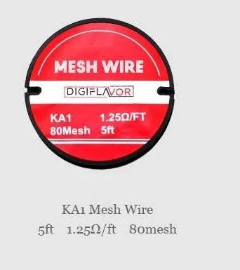 Digiflavor Mesh Wire KA1, Ni80 or SS316L | bearsvapes.co.uk