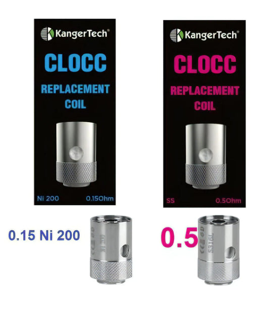 Kanger Tech CLOCC Replacement Coils 5pk | bearsvapes.co.uk