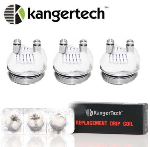 Kanger Tech Replacement Drip Coils 3pk FROM £4.95 | bearsvapes.co.uk