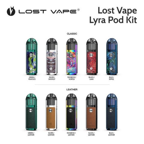 Lost Vape Lyra Pod Vape Kit | NOW ONLY £14.95 | bearsvapes.co.uk